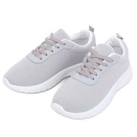 Graue Sportschuhe BK-116 Grau