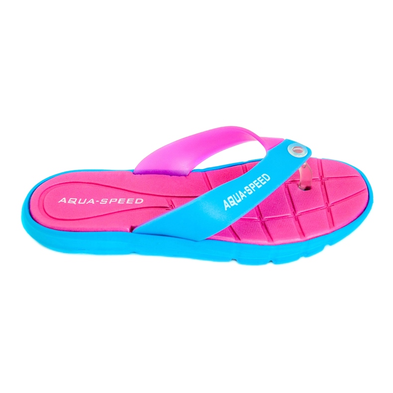 Aqua-Speed ​​Bali Hausschuhe rosa-blau 03 479