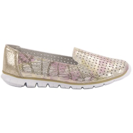 Filippo Modische Lederlords gelb