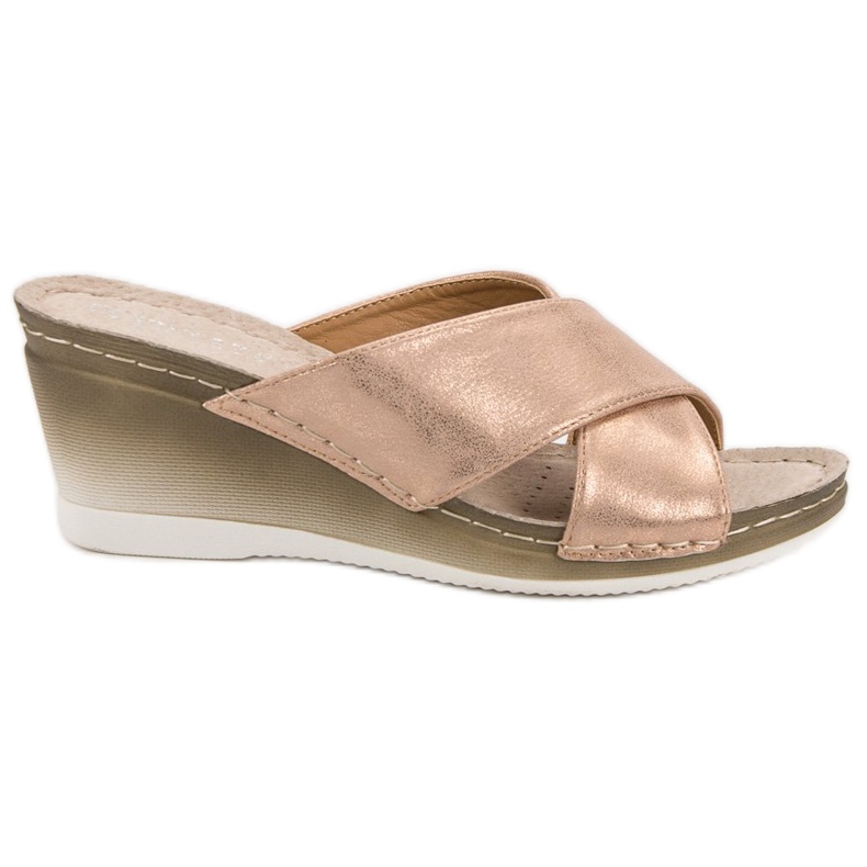 VINCEZA Keilsandalen gelb