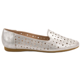 Kylie Durchbrochene Lords grau