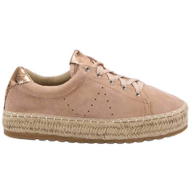 Seastar Gebundene Espadrilles rosa