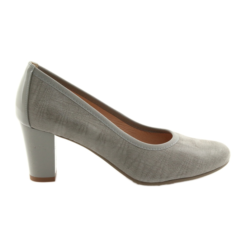 Arka Arche Pumps Frauen Leder flexible Sohle 5137 Grau