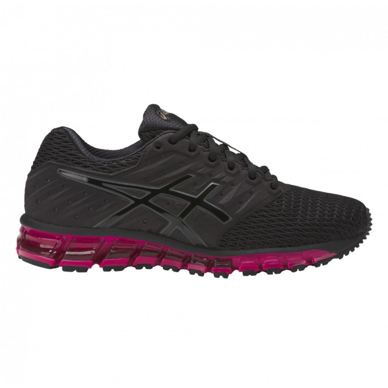 Laufschuhe Asics Gel Quantum 180 2 W T6G7N-9090 schwarz violett