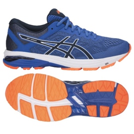 Laufschuhe Asics Gt 1000 6 M T7A4N-4549 marineblau