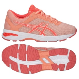 Laufschuhe Asics Gt 1000 6 Gs W C740N-9506 mehrfarbig rosa