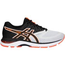 Laufschuhe Asics Gel Pulse 10 M 1011A007-020 weiß schwarz orange