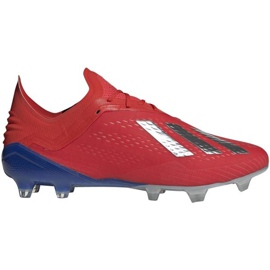 Adidas X 18.1 Fg M BB9347 Fußballschuhe rot rot