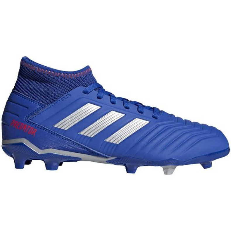 Adidas Predator 19.3 Fg Jr CM8533 Fußballschuhe mehrfarbig blau