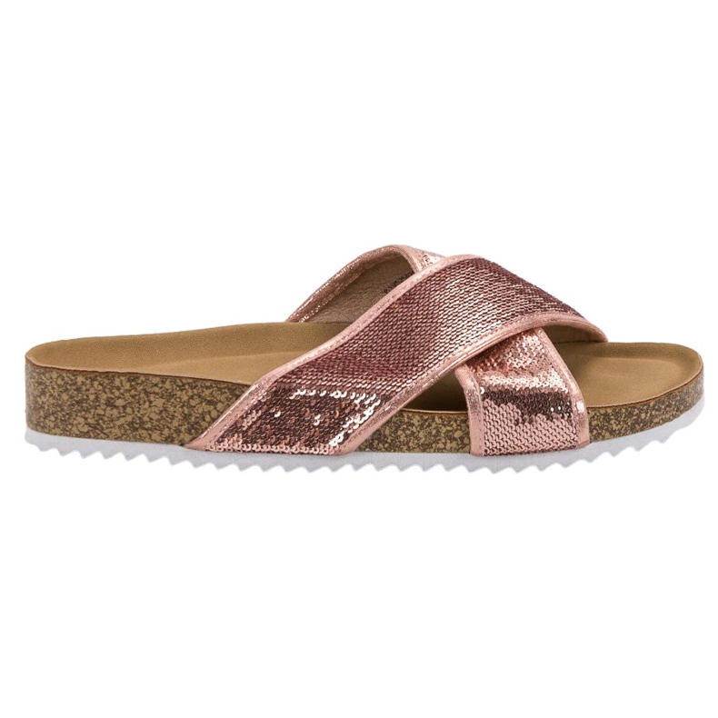 Kylie Rosa Hausschuhe mit Pailletten