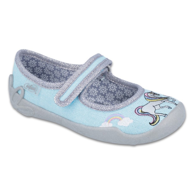 Befado Kinderschuhe 114X331 blau
