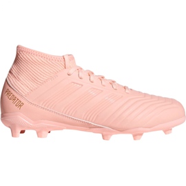 Adidas Predator 18.3 Fg Jr DB2317 Fußballschuhe rosa rosa