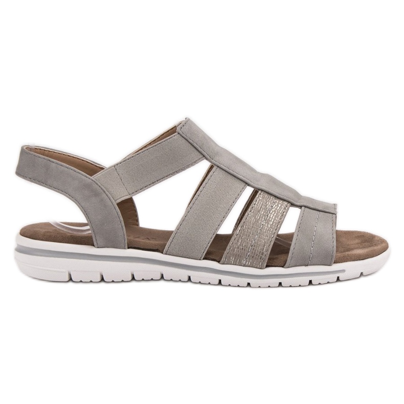 VINCEZA leichte Sandalen grau