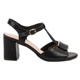 Vinceza Elegante Sandalen schwarz