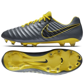 Nike Tiempo Legend 7 Elite Fg M AH7238-070 Fußballschuhe grau grau