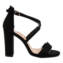 Seastar Elegante schwarze Sandalen