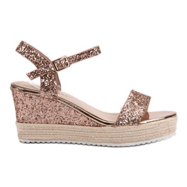 Seastar Bequeme Keilsandalen gelb