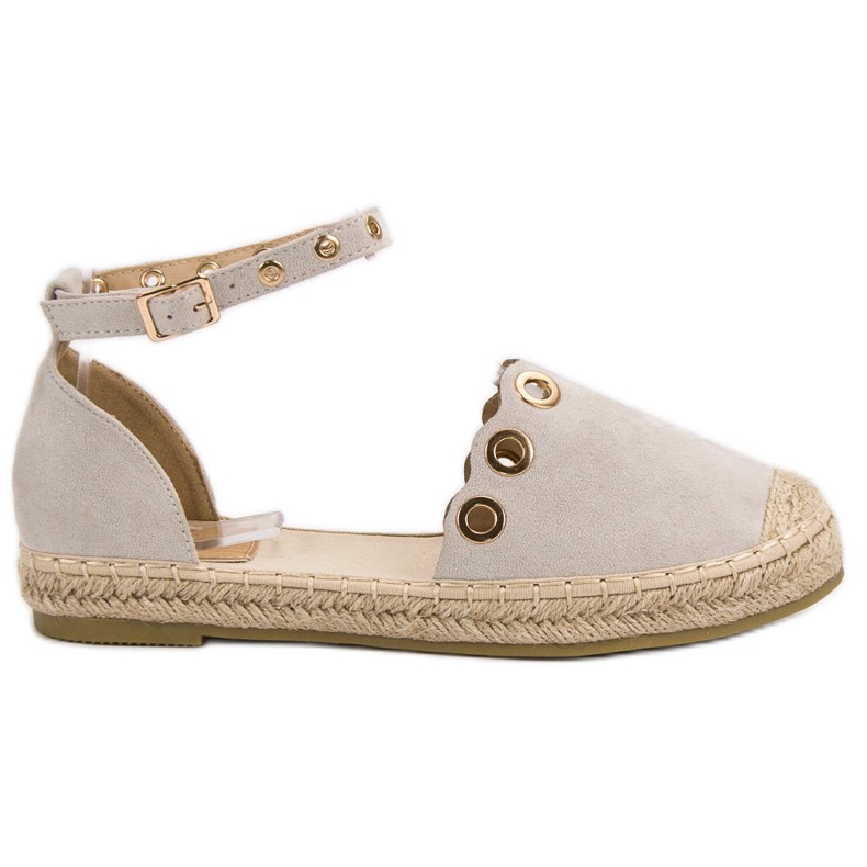 Forever Folie Graue Espadrilles