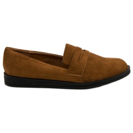 Best Shoes Camel Casual Loafer braun