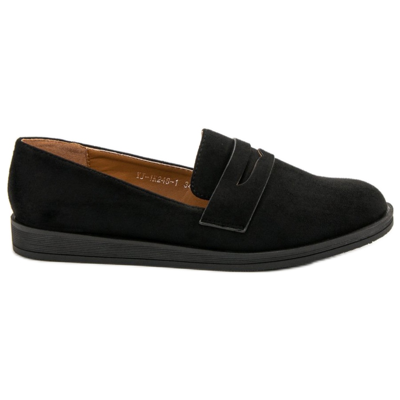 Best Shoes Schwarze Casual Loafer