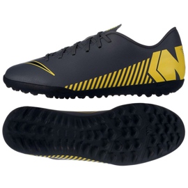 Nike Mercurial Vapor 12 Club Tf M AH7386-070 Fußballschuhe mehrfarbig grau