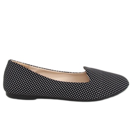 Schwarze Damen Herren E802-3 Weiß