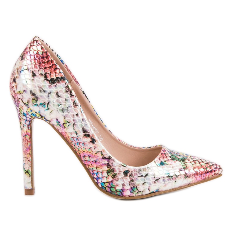 Seastar Ohrstecker mit Animal-Print mehrfarbig