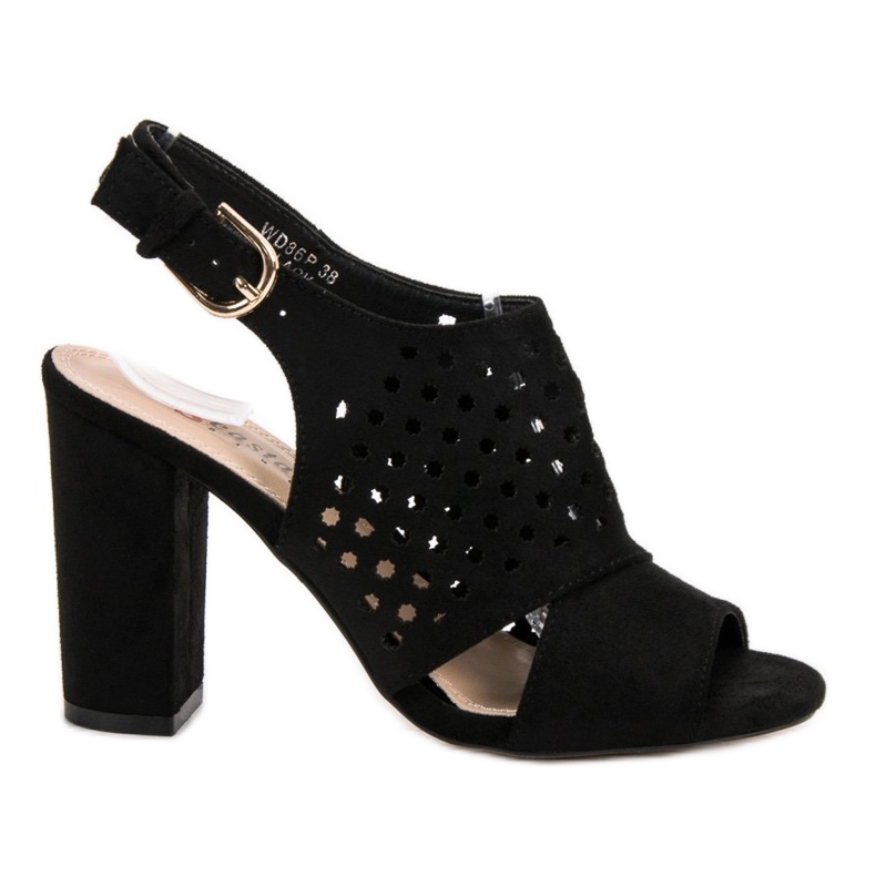 Seastar Durchbrochene Sandalen schwarz