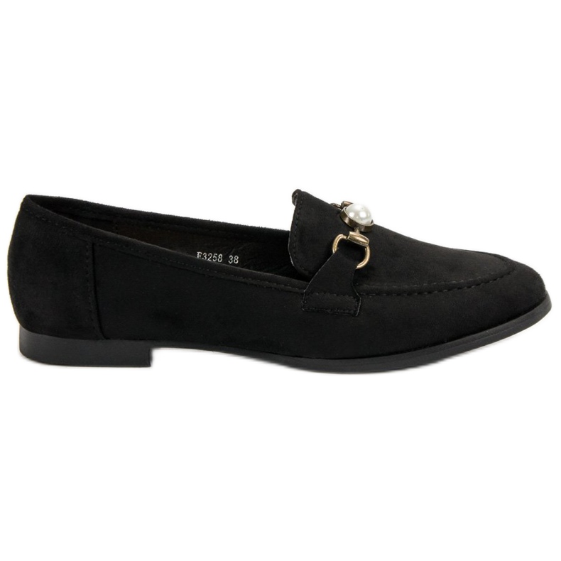 Schwarze Loafer
