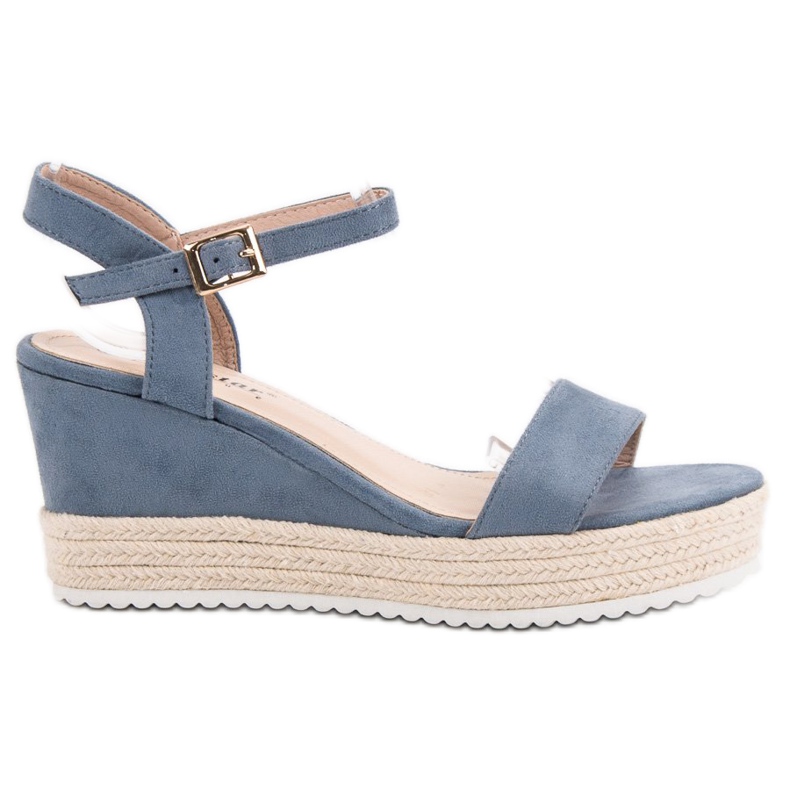 Seastar Bequeme Keilsandalen blau
