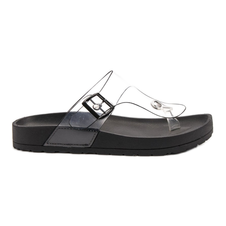 Seastar Transparente Flip-Flops schwarz