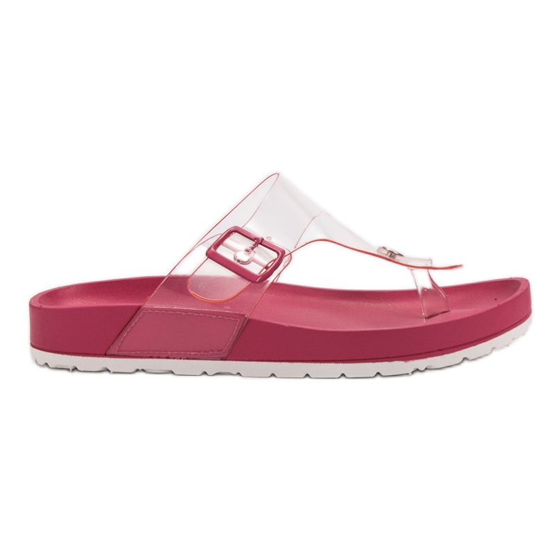 Seastar Transparente Flip-Flops rosa