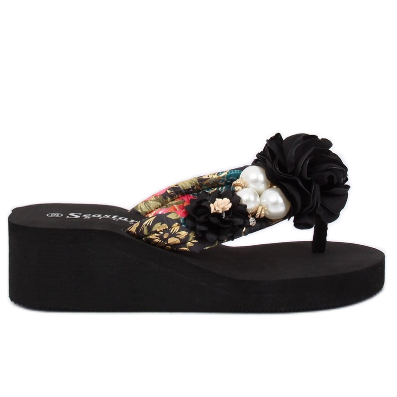 Schwarz CK93P Schwarze Schaumsohlen