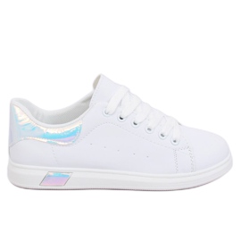 Weiße Holographic Sneakers BL147NEW Weiß