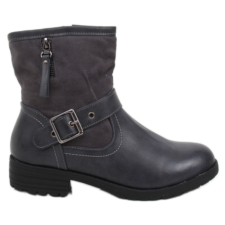 Grau Damen Stiefel grau 88858 Grau