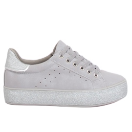 Grau Graue Damen-Sneaker R249