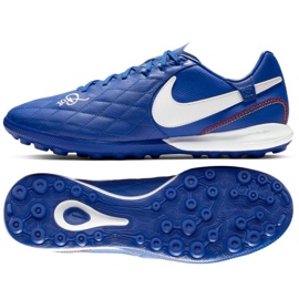 Nike Tiempo Lunar LegendX 7 Pro 10R Tf M AQ2212-410 Fußballschuhe blau blau