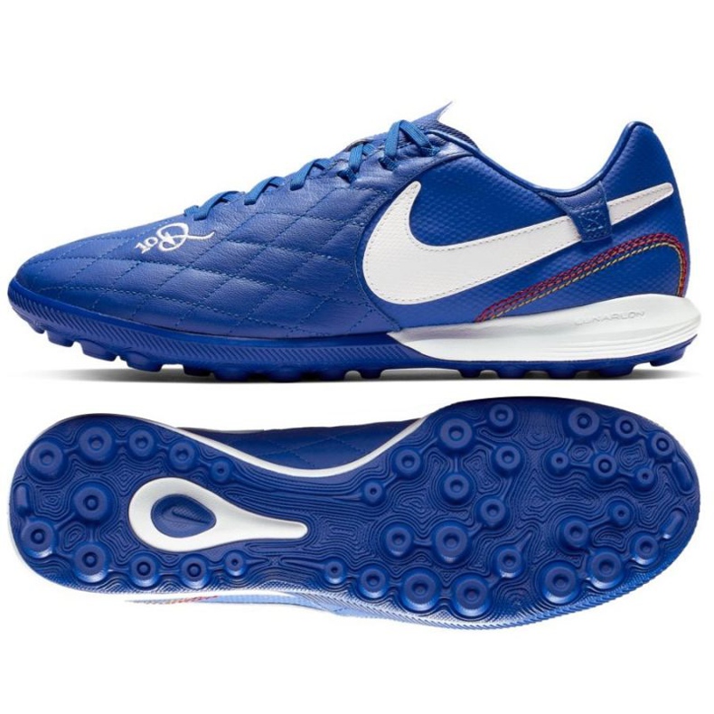 Nike Tiempo Lunar LegendX 7 Pro 10R Tf M AQ2212-410 Fußballschuhe blau blau