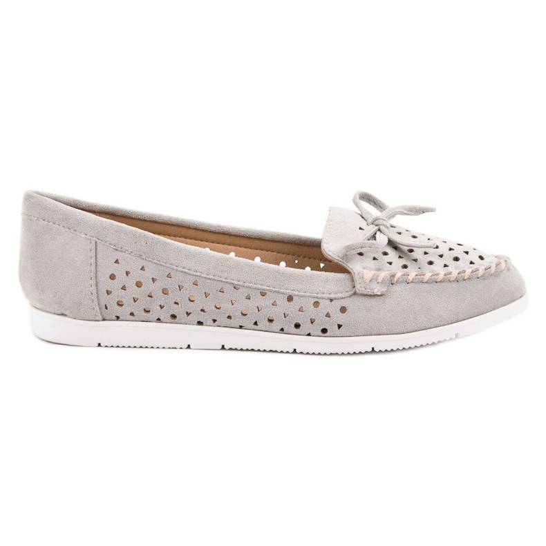 Seastar Graue durchbrochene Loafer