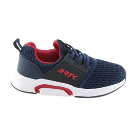 Bartek 55110 Slip-on marineblaue Sportschuhe rot