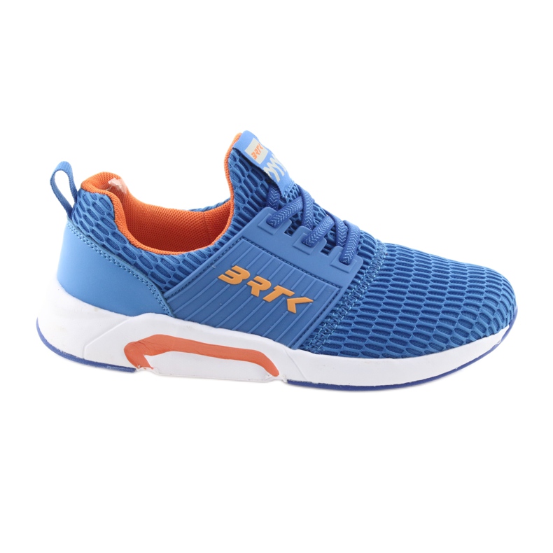 Bartek 55110 Blaue Sportschuhe zum Hineinschlüpfen orange