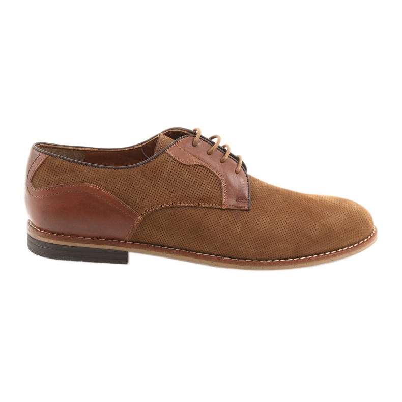 Badura Herren Schuhe lässig 3687 Brown braun