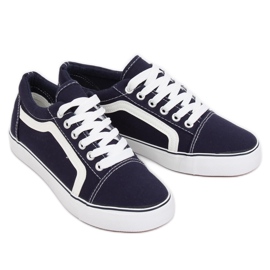 Marineblaue Damen-Sneaker BL117P Navy navy blau