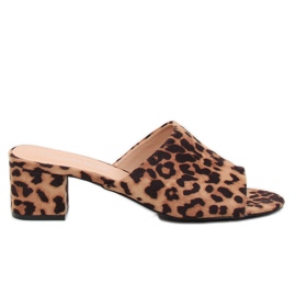 Hochhackiger Leopard QL-89 Leopard braun