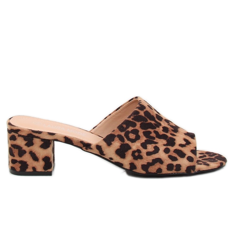 Hochhackiger Leopard QL-89 Leopard braun