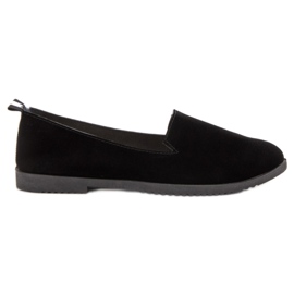Slip-On-Schuhe für Damen schwarz