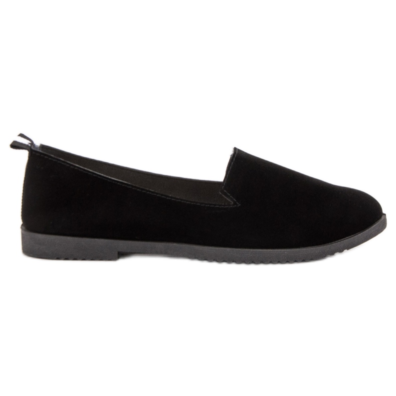 Slip-On-Schuhe für Damen schwarz