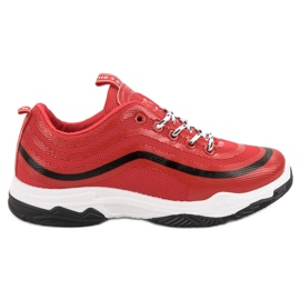 Textile Sportschuhe rot