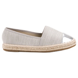 Marquiz Lässige Espadrilles grau