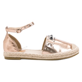 Bestelle Rose Gold Rock Espadrilles gelb rosa